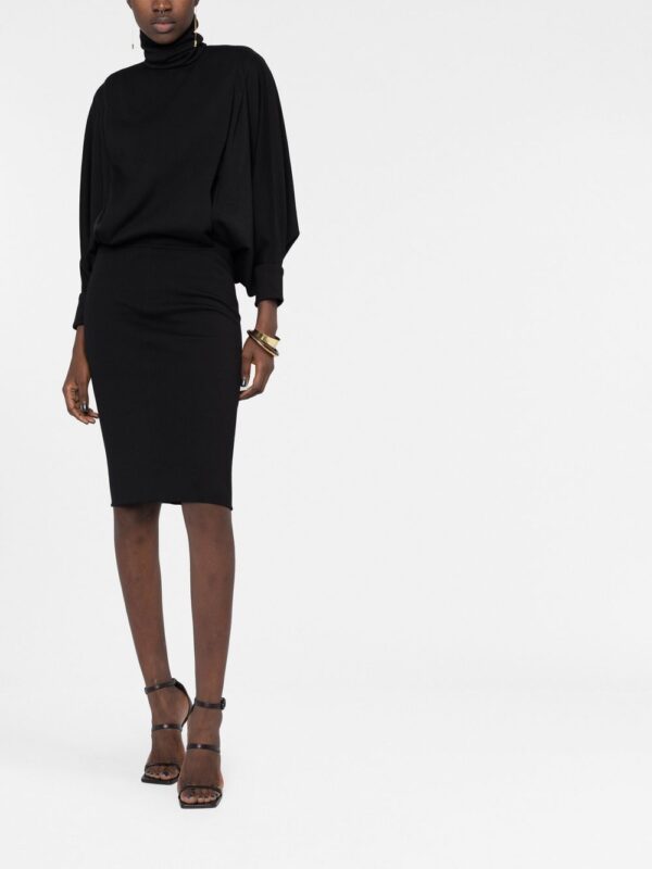 Saint Laurent roll-neck mini dress - Image 6
