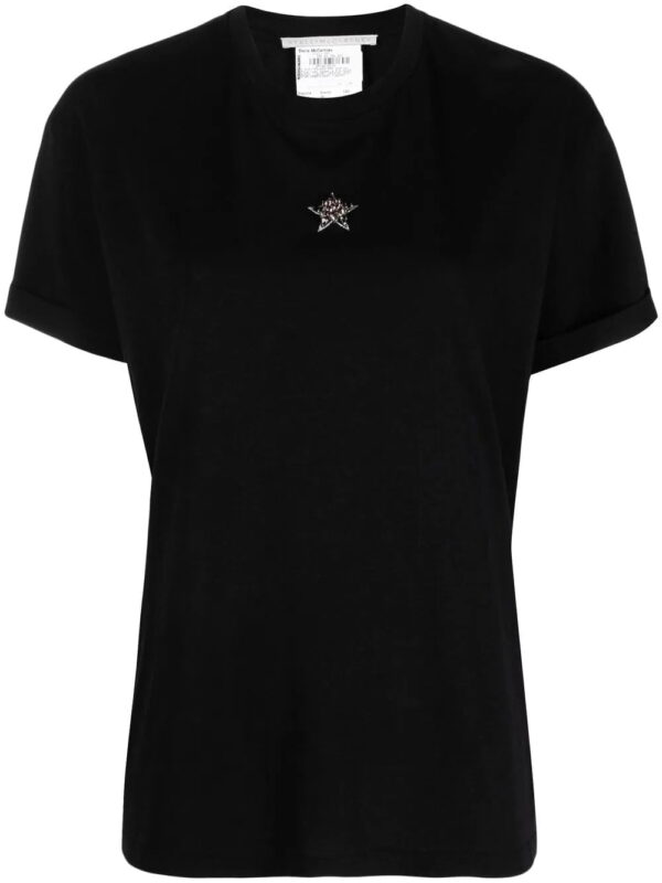 Stella McCartney  star-detail short-sleeved T-shirt