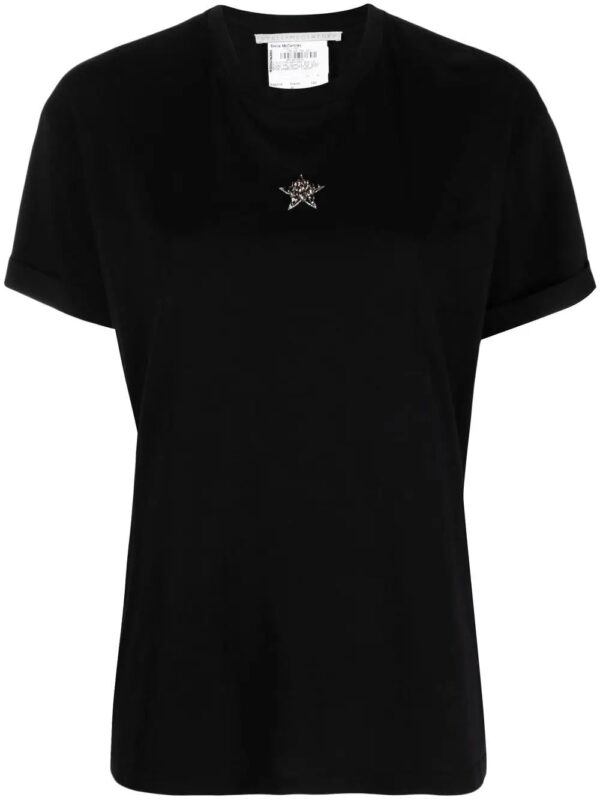 Stella McCartney  star-detail short-sleeved T-shirt