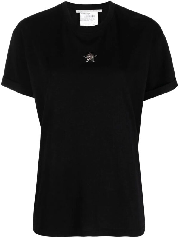 Stella McCartney  star-detail short-sleeved T-shirt