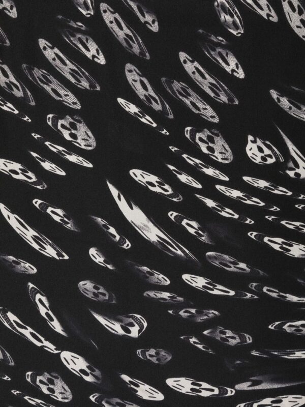 Alexander McQueen  silk skull-print scarf - Image 2