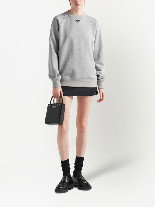 Prada triangle-logo sweatshirt - Image 2