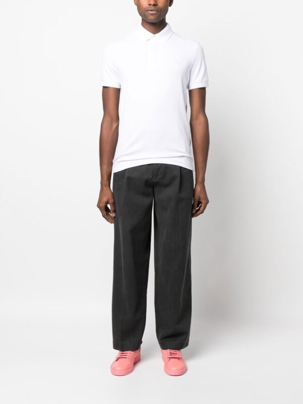 Lacoste logo-patch polo shirt - Image 2