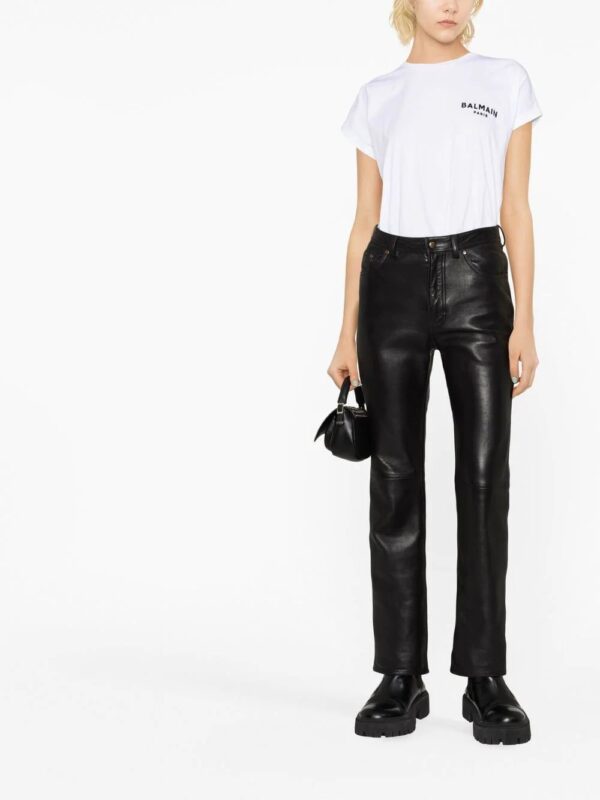 Balmain  logo-print T-shirt - Image 2