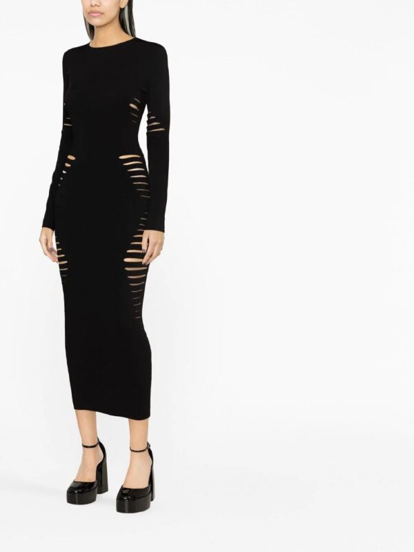Versace  cut-out midi dress - Image 4