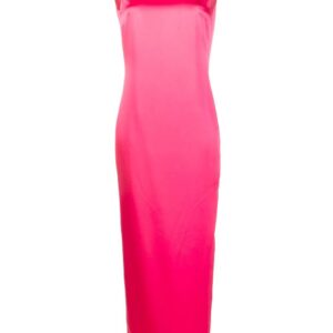 Versace cowl-back gown