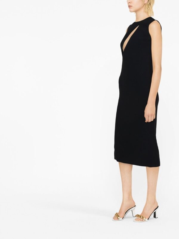 Versace cut-out sleeveless midi dress - Image 3