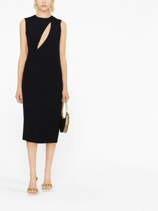 Versace  cut-out sleeveless midi dress - Image 2