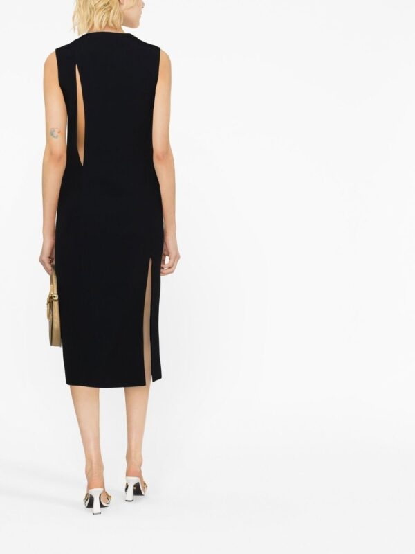 Versace cut-out sleeveless midi dress - Image 4