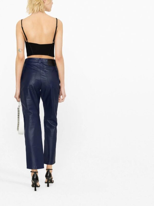 Versace  zip-up bustier top - Image 4