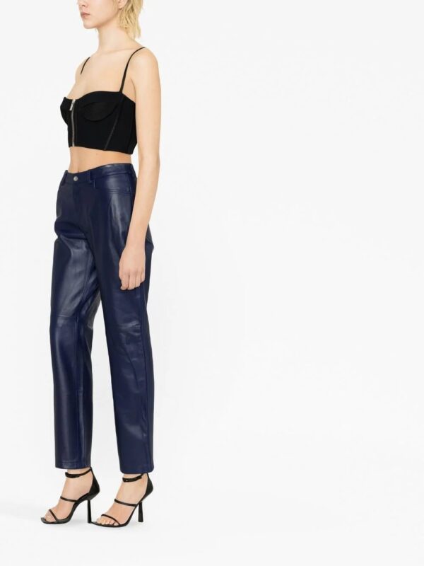 Versace  zip-up bustier top - Image 3