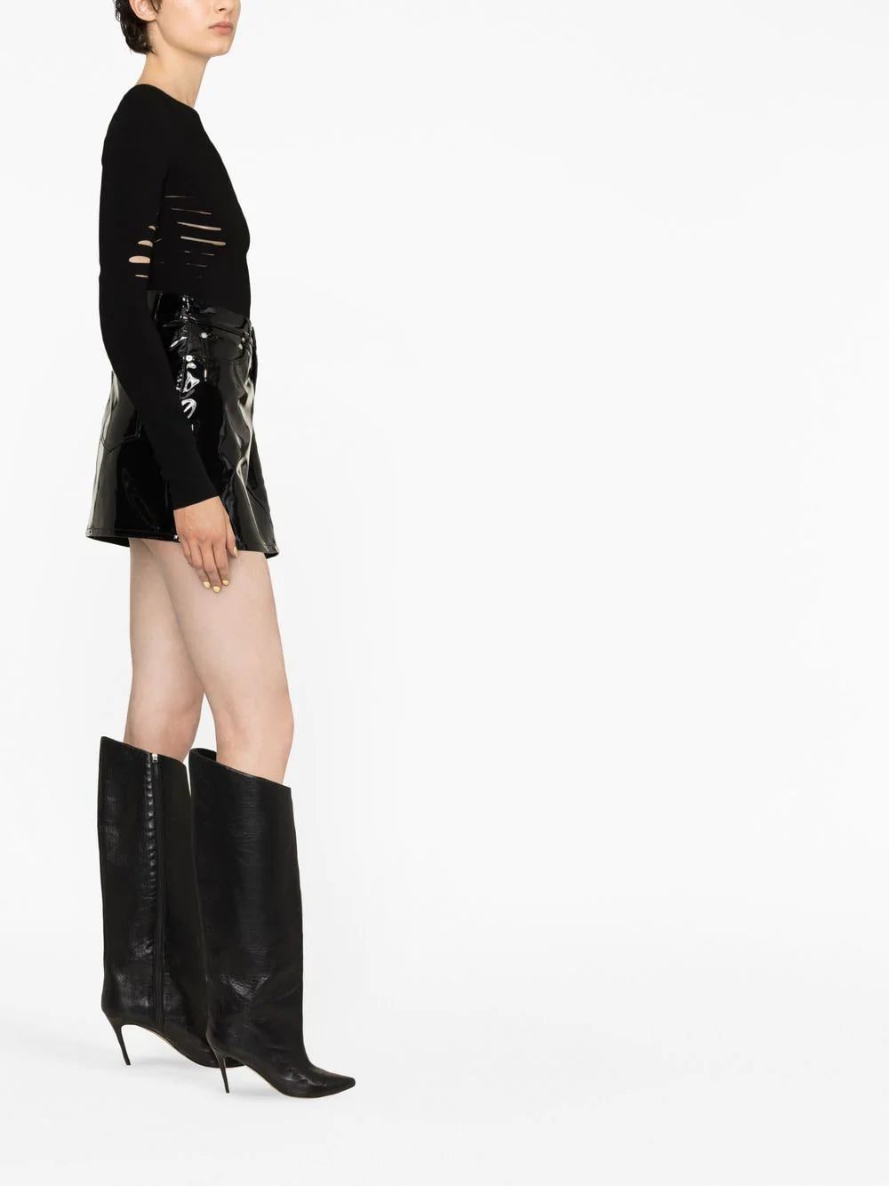 Versace cut-out knitted top - Image 3