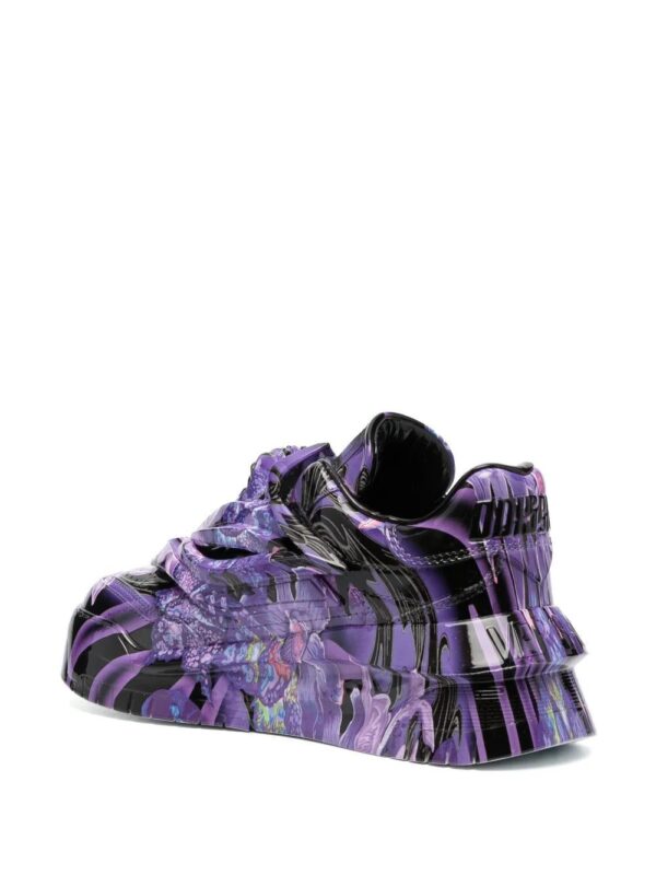 Versace  Odissea Orchid Barocco-print sneakers - Image 3