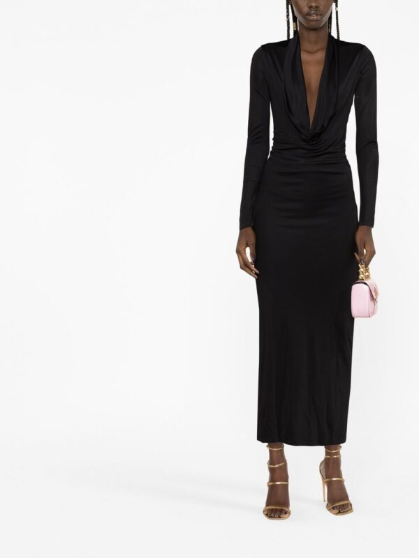 Versace cowl-neck midi dress - Image 6