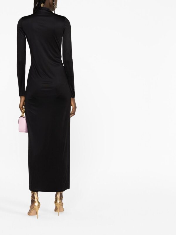 Versace cowl-neck midi dress - Image 4