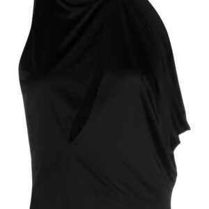 Versace cut-out halterneck top