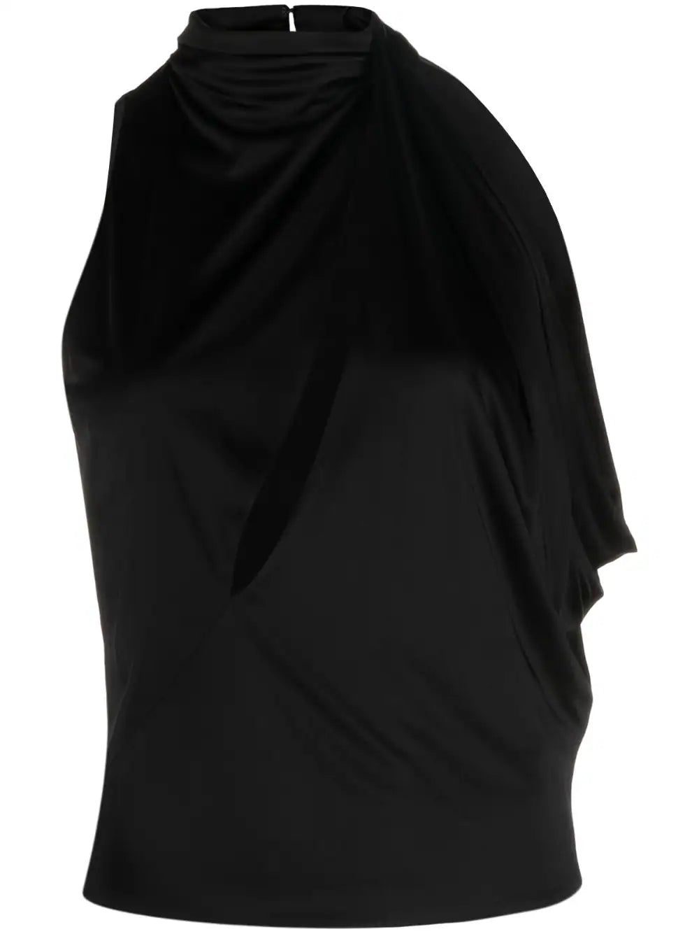 Versace cut-out halterneck top