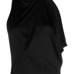 Versace  cut-out halterneck top