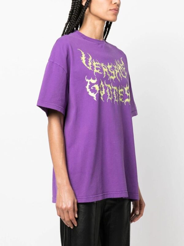 Versace  logo-print cotton T-shirt - Image 3
