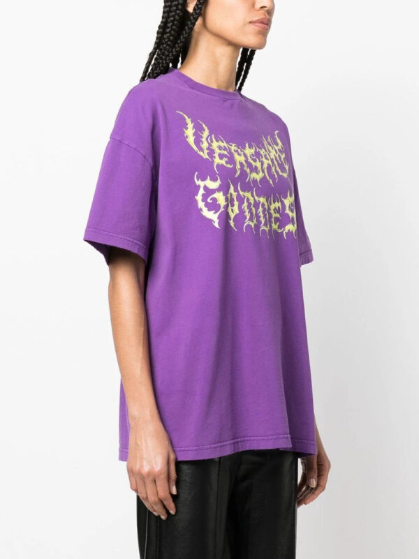 Versace  logo-print cotton T-shirt - Image 3