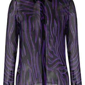 Versace striped silk blouse