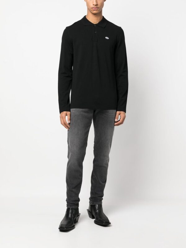 Diesel T-Smith long-sleeve polo shirt - Image 2