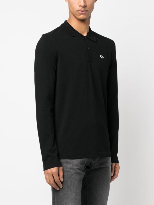 Diesel T-Smith long-sleeve polo shirt - Image 3