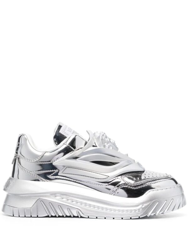 Versace  Odissea metallic sneakers