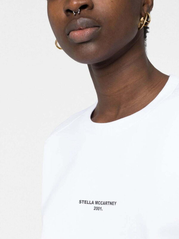 Stella McCartney  logo-print crew-neck sweatshirt - Image 3