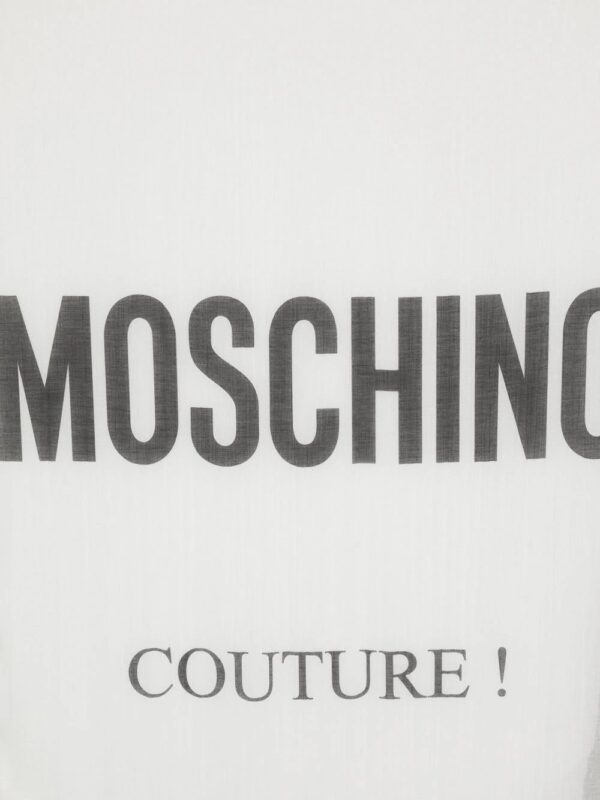 Moschino  logo-print scarf - Image 2