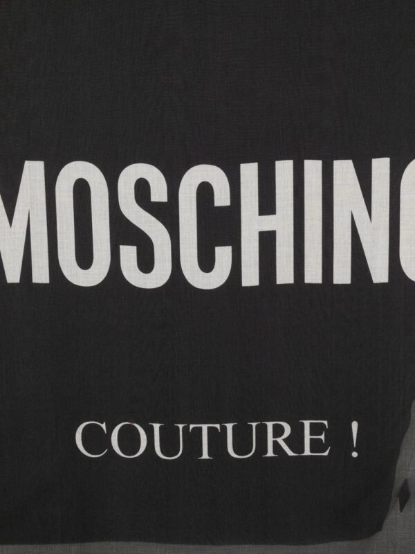 Moschino  logo-print scarf - Image 2