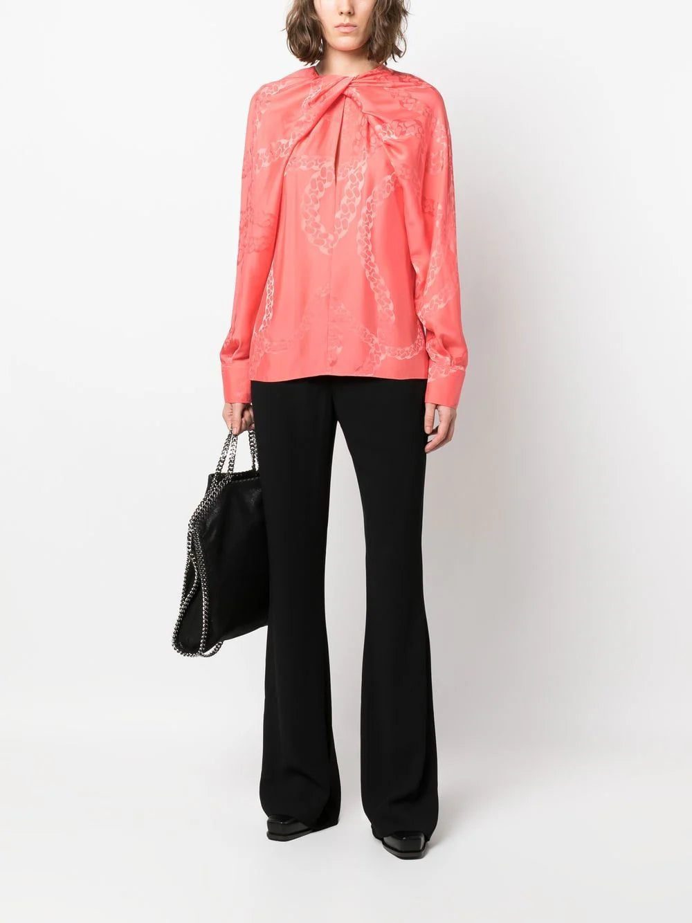 Stella McCartney  chain-link print blouse - Image 2