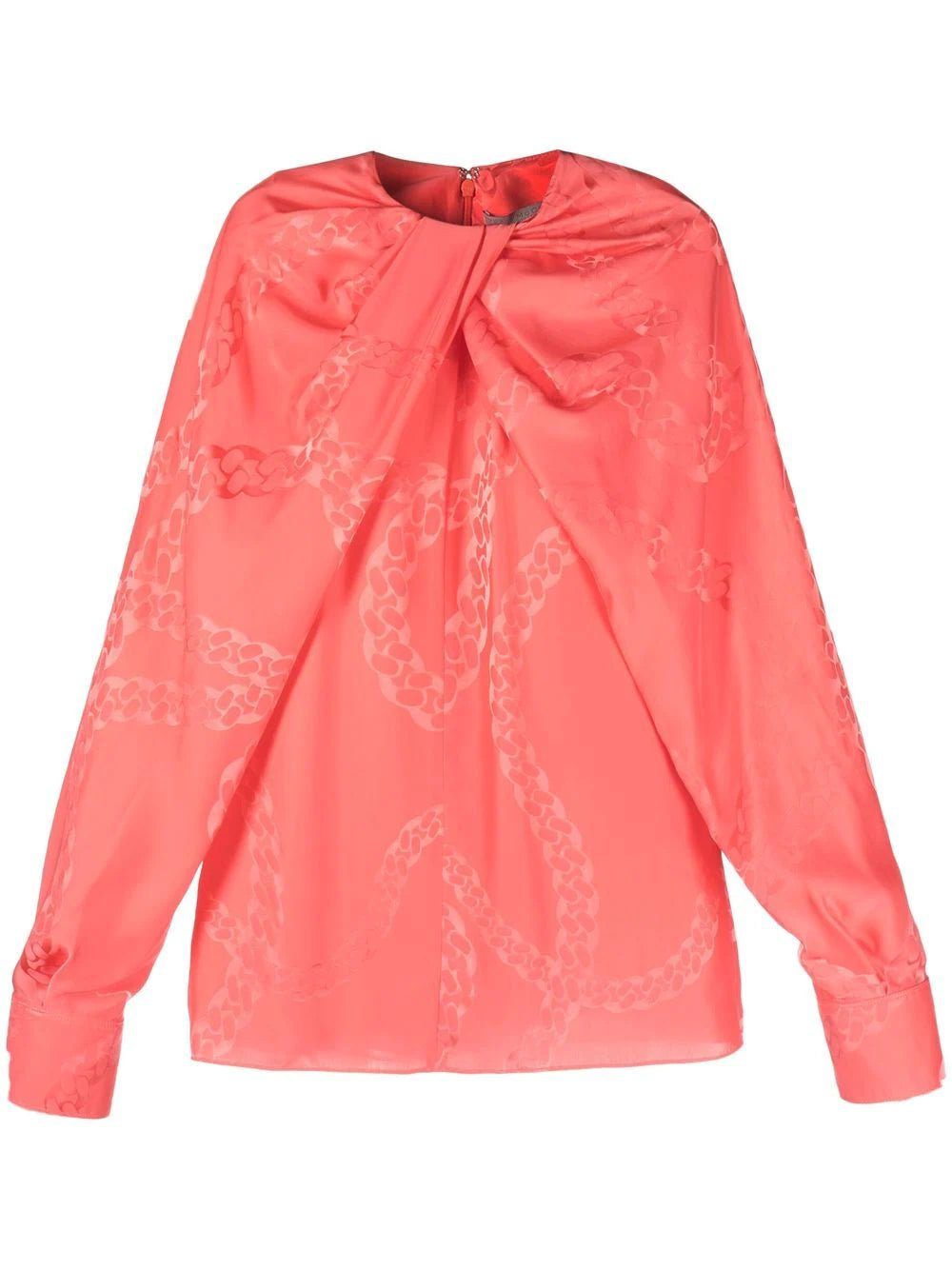Stella McCartney  chain-link print blouse