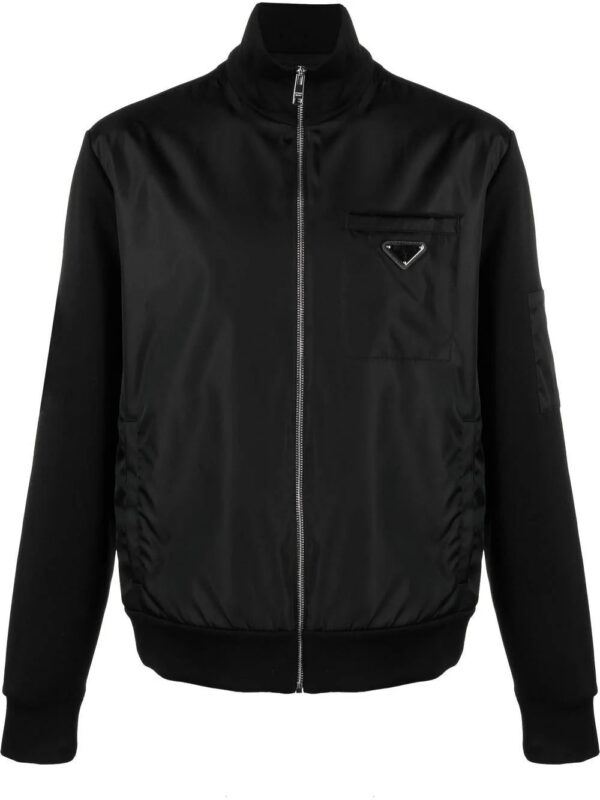 Prada  Re-Nylon zip-up sweatshirt