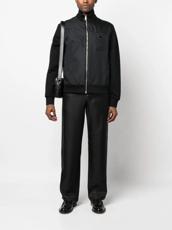 Prada  Re-Nylon zip-up sweatshirt - Image 2