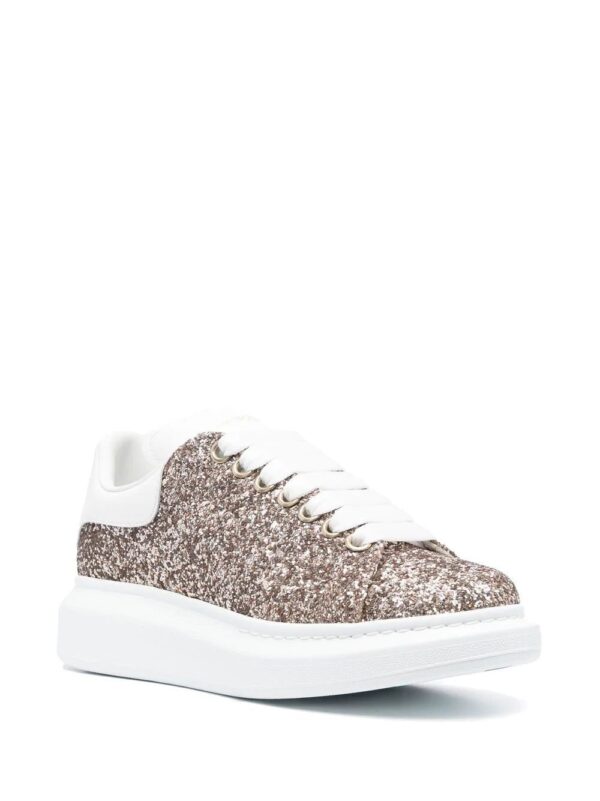 Alexander McQueen  Oversized lace-up sneakers - Image 3