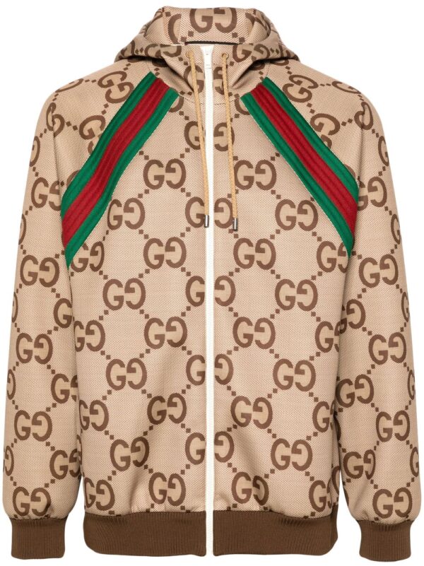 Gucci  GG Supreme hooded jacket