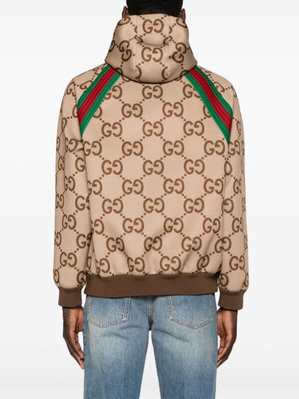 Gucci  GG Supreme hooded jacket - Image 4