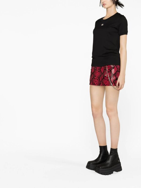 Dolce & Gabbana  crystal-embellished round-neck T-shirt - Image 3
