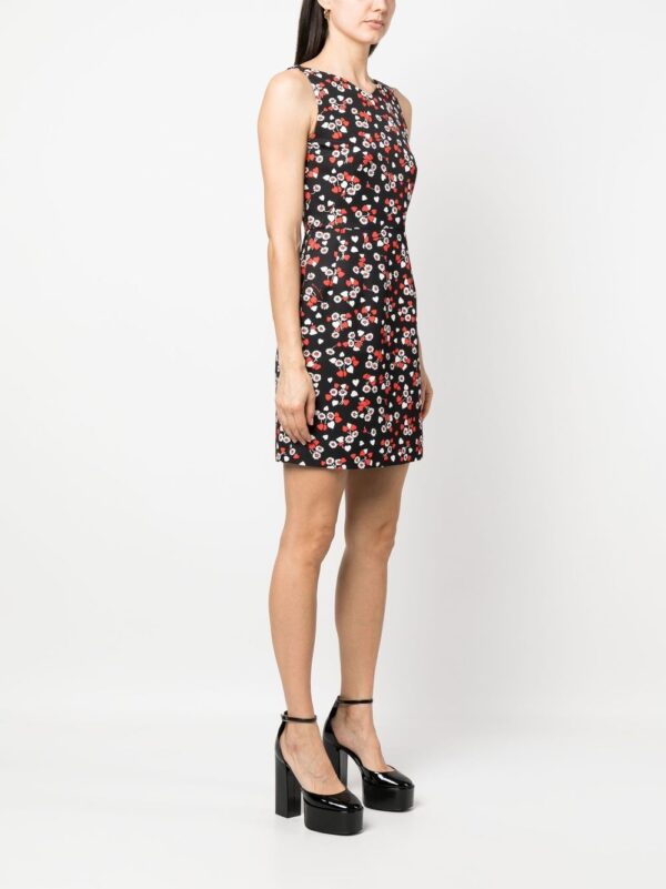 Moschino floral-print sleeveless dress - Image 3