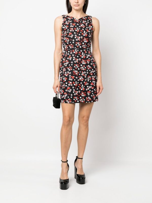 Moschino floral-print sleeveless dress - Image 2