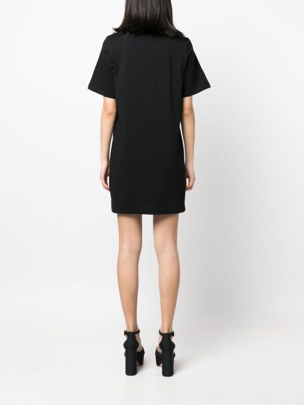Moschino logo-print T-shirt dress - Image 3