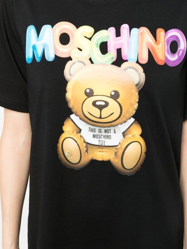 Moschino logo-print T-shirt dress - Image 2