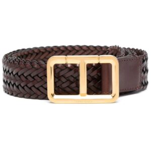 TOM FORD  interwoven leather belt