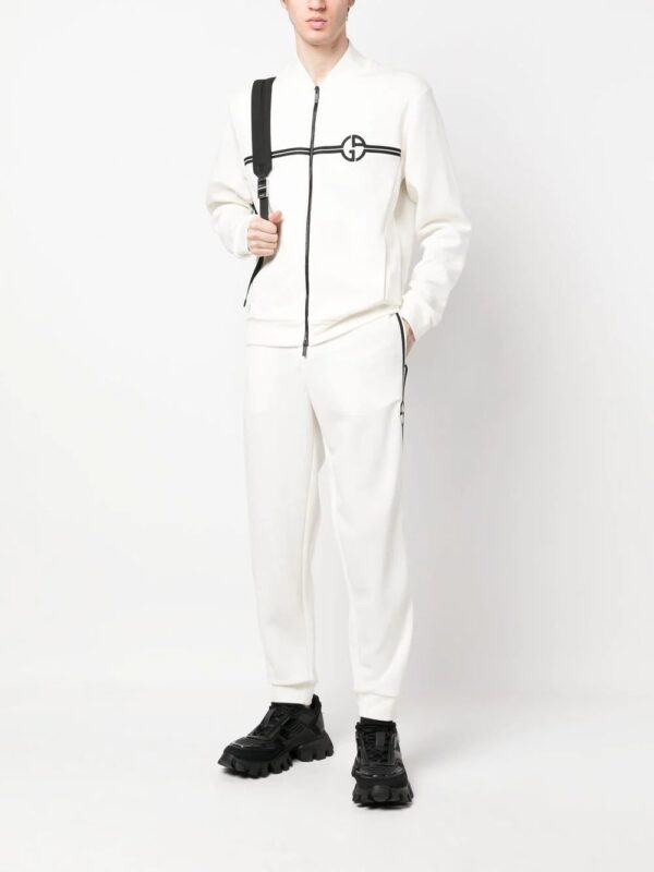 Giorgio Armani  logo-embroidery track pants - Image 2