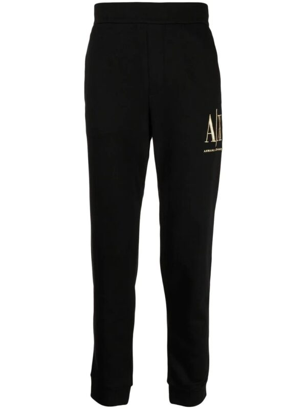 Armani Exchange  logo-embroidered track pants