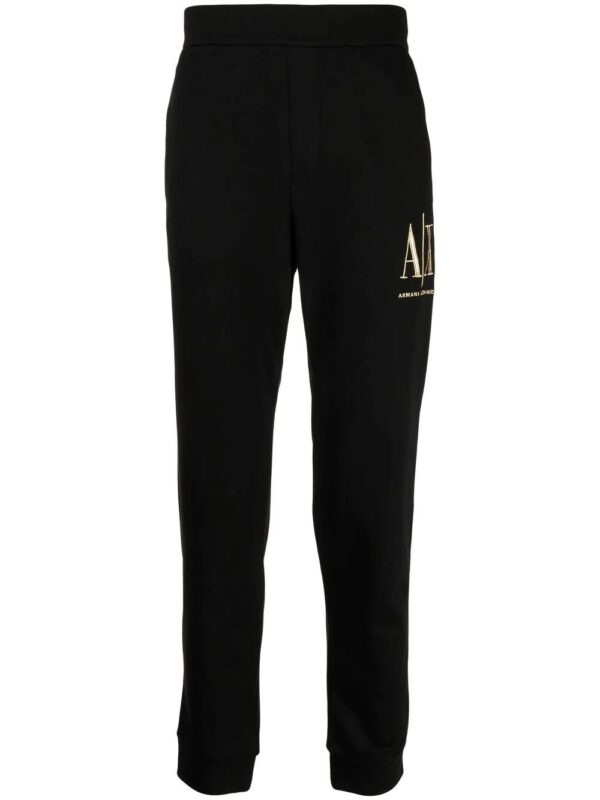 Armani Exchange  logo-embroidered track pants