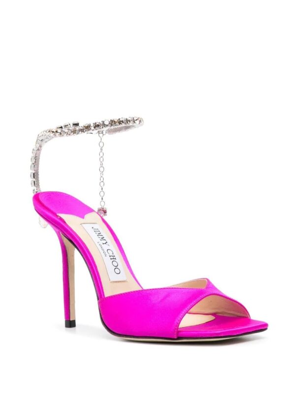 Jimmy Choo  110mm crystal-embellished open-toe sandals - Image 2