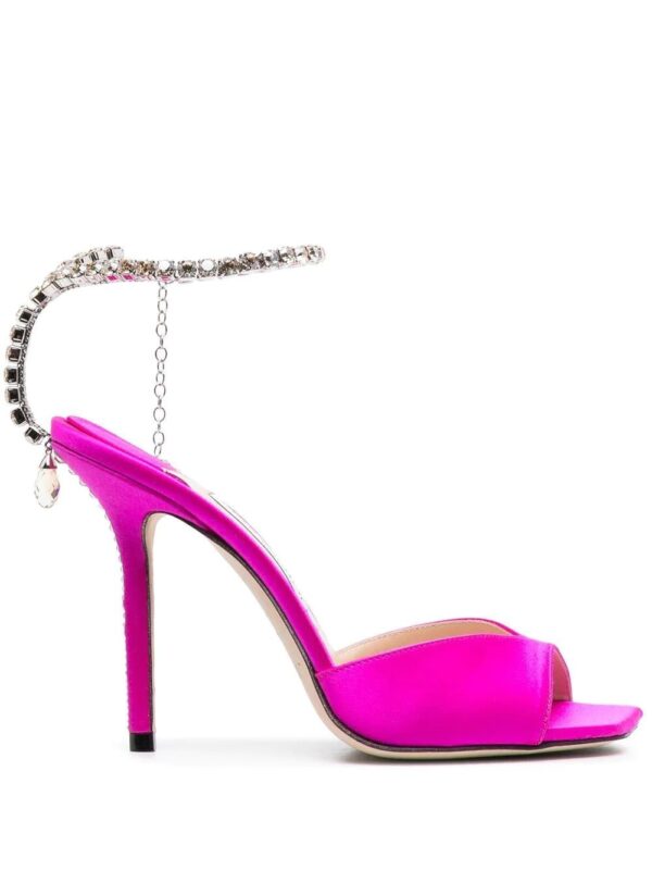 Jimmy Choo  110mm crystal-embellished open-toe sandals
