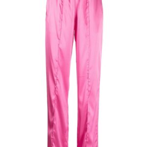 TOM FORD  logo-waistband straight-leg trousers